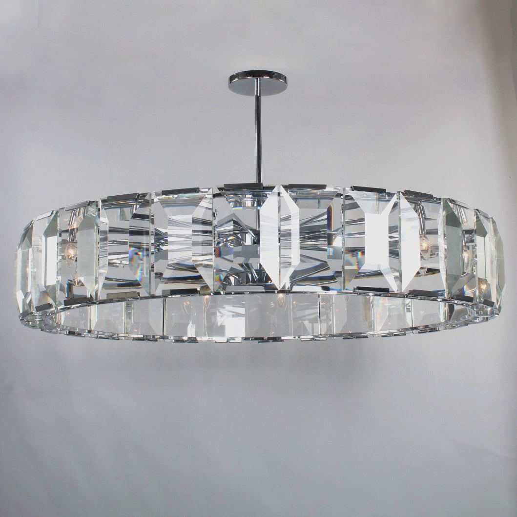 60 Inch Crystal Round Chandelier - Harlow