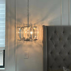 19 Inch Crystal Round Chandelier - Harlow