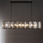 54 Inch Crystal Rectangular Chandelier - Harlow