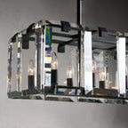 54 Inch Crystal Rectangular Chandelier - Harlow