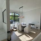 60 Inch Crystal Rectangular Chandelier - Harlow