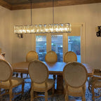 60 Inch Crystal Rectangular Chandelier - Harlow