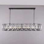 60 Inch Modern Crystal Rectangular Chandelier - Harlow