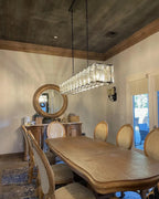 60 Inch Crystal Rectangular Chandelier - Harlow