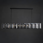 74 Inch Crystal Rectangular Chandelier - Gabriel