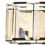 54 Inch Amber Crystal Rectangular Chandelier - Harlow