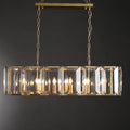 42 Inch Crystal Rectangular Chandelier - Harlow