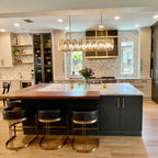 54 Inch Crystal Rectangular Chandelier - Harlow