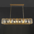 60 Inch Crystal Rectangular Chandelier - Harlow