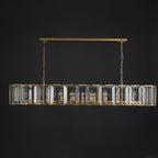 74 Inch Crystal Rectangular Chandelier - Gabriel