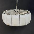 31 Inch Alabaster Round Chandelier - Harlow