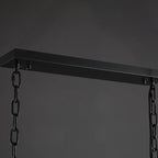 54 Inch Alabaster Rectangular Chandelier - Harlow