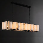 60 Inch Alabaster Rectangular Chandelier - Harlow