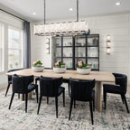 60 Inch Alabaster Rectangular Chandelier - Harlow