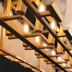 54 Inch Alabaster Rectangular Chandelier - Harlow