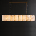 54 Inch Alabaster Rectangular Chandelier - Harlow