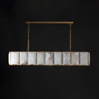 60 Inch Alabaster Rectangular Chandelier - Harlow