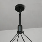 63 Inch Tubular Candle Tiered Chandelier - Camino