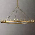 72 Inch Bent Tip Candle Round Chandelier - Camino