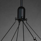 41 Inch Tubular Candle Rectangular Chandelier - Camino