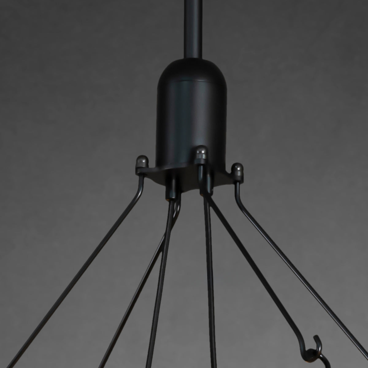 41 Inch Tubular Candle Rectangular Chandelier - Camino