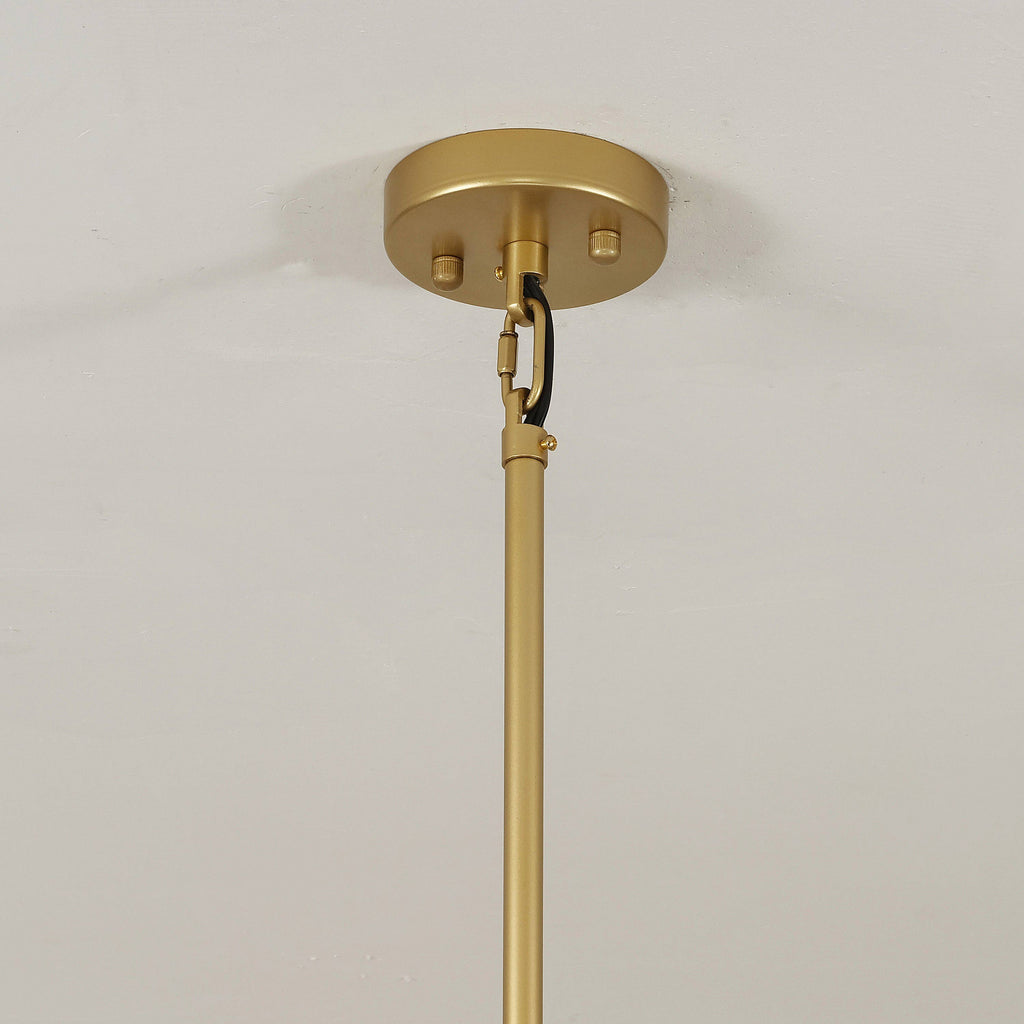 41 Inch Tubular Candle Rectangular Chandelier - Camino
