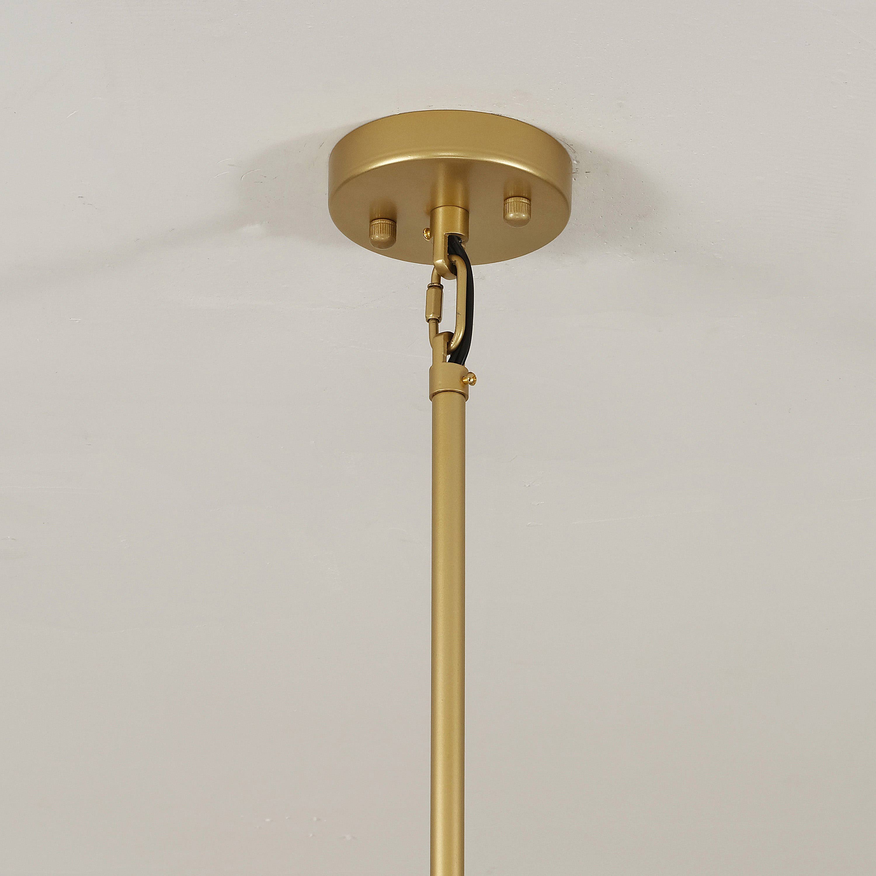 41 Inch Tubular Candle Rectangular Chandelier - Camino
