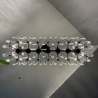 72 Inch Linear Candle Crystal Chandelier - Bonnington
