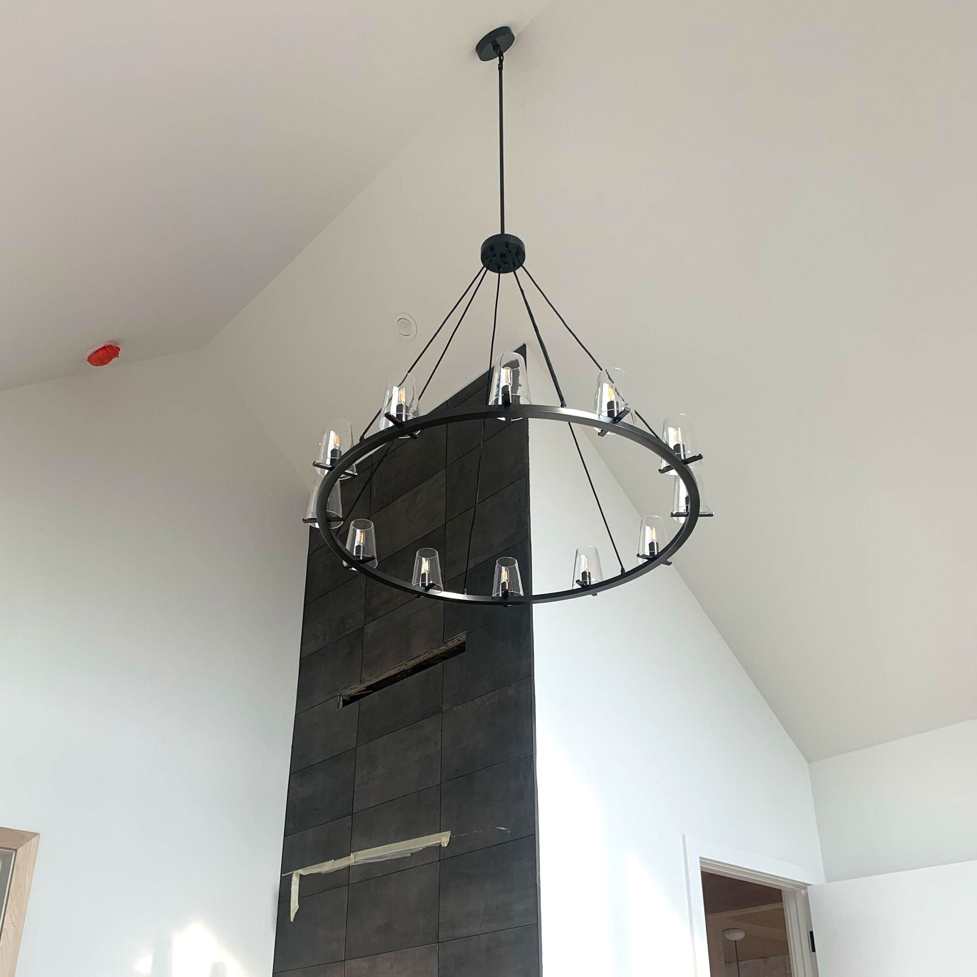 48 Inch Hurricane Candle Ring Chandelier - Pauillac