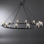 60 Inch Hurricane Candle Ring Chandelier - Pauillac