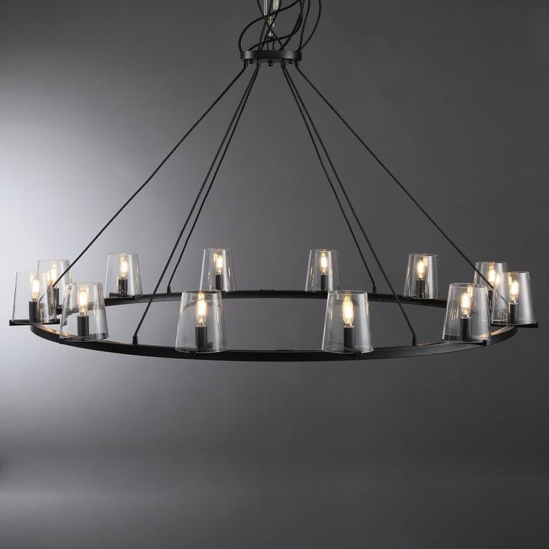 60 Inch Hurricane Candle Ring Chandelier - Pauillac