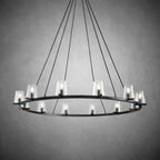 60 Inch Hurricane Candle Ring Chandelier - Pauillac
