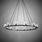 60 Inch Hurricane Candle Ring Chandelier - Pauillac