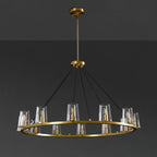 48 Inch Hurricane Candle Ring Chandelier - Pauillac
