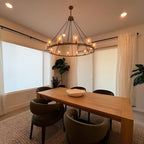 48 Inch Hurricane Candle Ring Chandelier - Pauillac