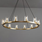 48 Inch Hurricane Candle Ring Chandelier - Pauillac