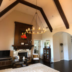 60 Inch Hurricane Candle Ring Chandelier - Pauillac