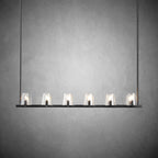 60 Inch Hurricane Candle Linear Chandelier - Pauillac