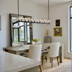 60 Inch Hurricane Candle Linear Chandelier - Pauillac