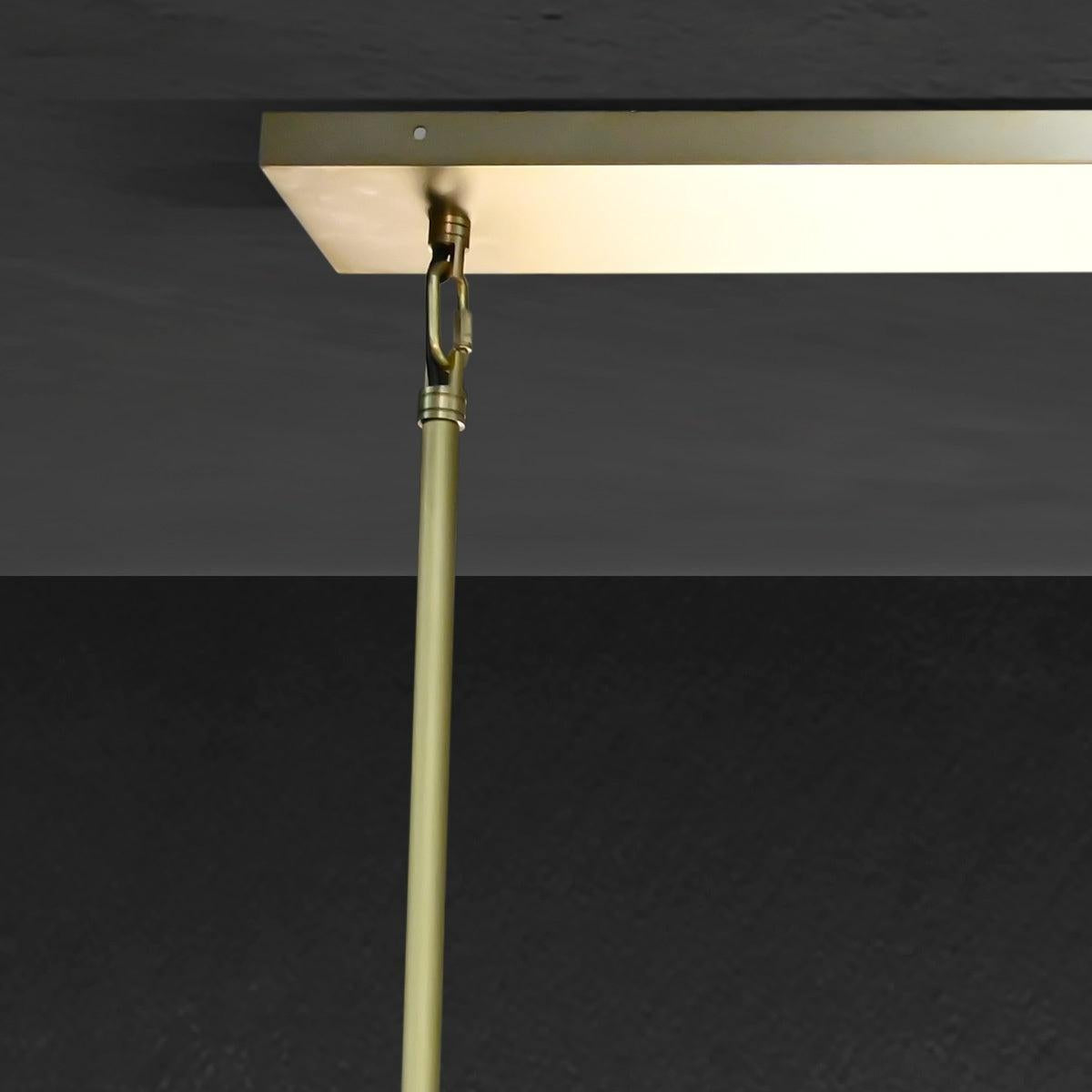 60 Inch Hurricane Candle Linear Chandelier - Pauillac