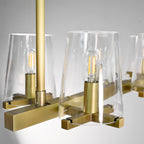 60 Inch Hurricane Candle Linear Chandelier - Pauillac