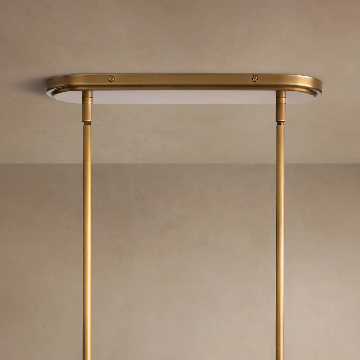 127 cm Fabric Shade Linear Chandelier - Rhodes