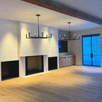 48 Inch Forged Candlestick Chandelier - Thaddeus