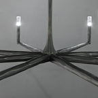 60 Inch Forged Candlestick Chandelier - Thaddeus