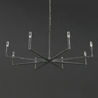 60 Inch Forged Candlestick Chandelier - Thaddeus