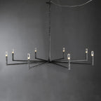 72 Inch Forged Candlestick Chandelier - Thaddeus