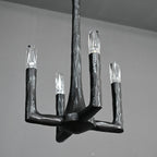 Forged Candlestick Pendant Light - Thaddeus