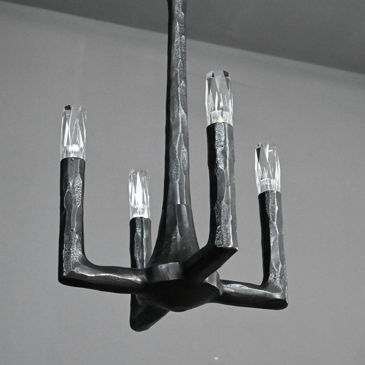 Forged Candlestick Pendant Light - Thaddeus
