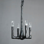 Forged Candlestick Pendant Light - Thaddeus