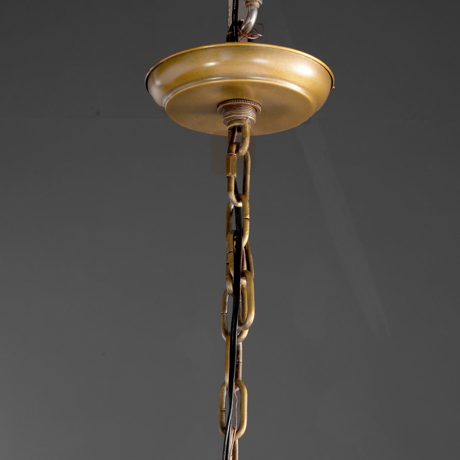 36 Inch Forged Candlestick Chandelier - Thaddeus